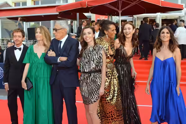 Membres du grand jury au festival du film de Cabourg (2018)