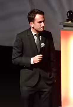 A photo of American film director Jake Schreier. (2012)