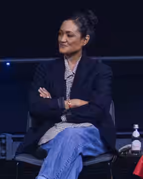 Autumn Durald Arkapaw at a Q&amp;A for Sinners in Los Angeles, California (2025)