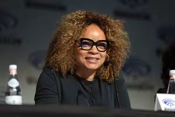 Ruth Carter speaking at the 2018 WonderCon at the Anaheim Convention Center in Anaheim, California. Please attribute to Gage Skidmore if used elsewhere.