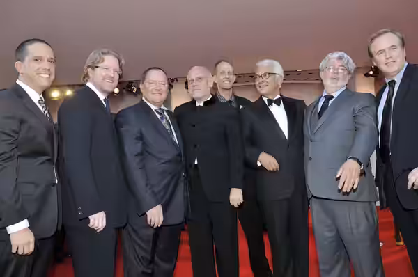 66ème Festival du Cinéma de Venise (Mostra), 5ème jour (06/09/2009) George Lucas et les réalisateurs de Pixar reçoivent un Lion d'Or pour l'ensemble de leur car