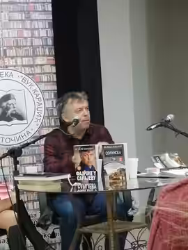 Nenad Janković known as Dr Nele Karajlić, is a comedian, musician, composer, actor and television director (2019)