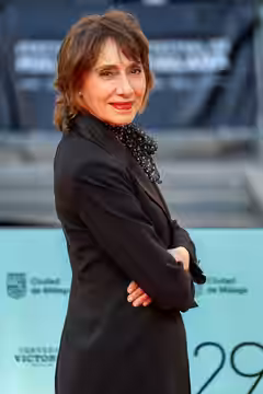 Rosana Pastor at the Red Carpet of the Malaga 2026 Festival next to Cervantes Theater