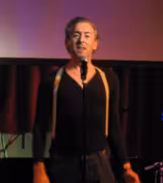 Alan Cumming performing at the benefit concert for the Ali Forney Center at the Hiro in New York.