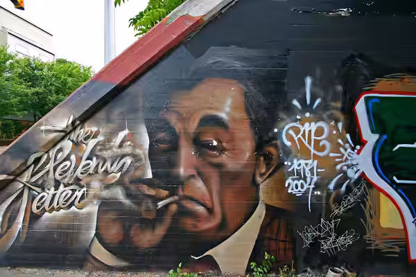 Graffiti, Estoria Street Tunnel, Atlanta, Georgia, USAEstoria Street Tunnel (2005)