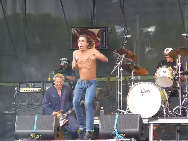 Iggy &amp; the Stooges op Lollapalooza (Chicago) 2007