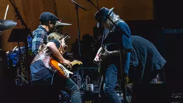 A performance by Neil Young on October 8, 2016 from the music festival Desert Trip, held at the Empire Polo Club