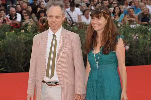 Director Todd Solondz and guest at the Closing Ceremony for the 2009 Venice Film Festival.