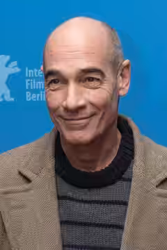Jean-Marc Barr presenting the german mini-series Bad Banks at the Berlinale 2018