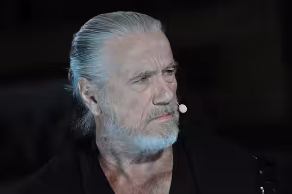 als Hunnenkönig Etzel im Stück Siegfrieds Erben bei den Nibelungenfestspiele Worms (2018)