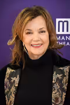 Margaret Colin at a press event for "The Balusters" in Manhattan Theatre Club studios, 2/26/26 (2026)