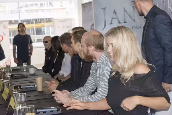 Novinářská konference 13. 9. 2018. Autor: Blanka Borová (Karolína Černá) pro Kritiky.cz