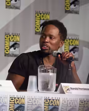 Harold Perrineau at the 2014 Comic Con presentation for the TV show Constantine.