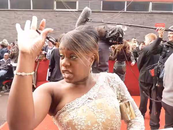 EastEnders actress Tameka Empson at the 2011 British Soap Awards.