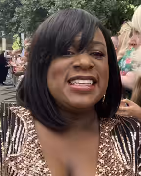 Tamema Empson at the British Soap Awards on 11 June 2022, in Hackney.