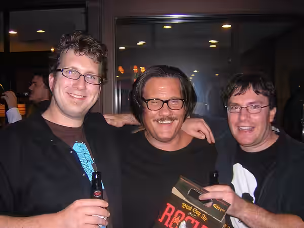 William Forsythe, character actor and fan of Rogue's Dead Guy Ale - nicest guy ever. (2007)