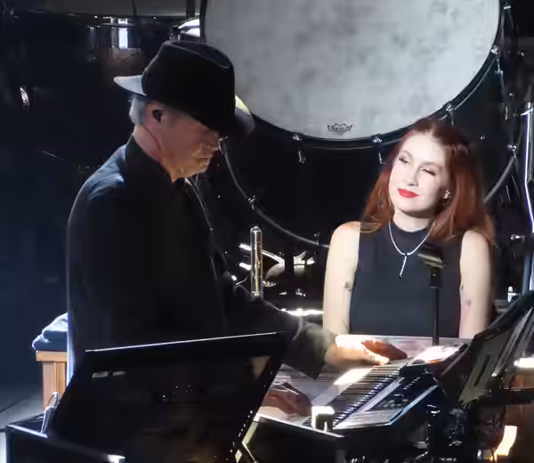 Hans Zimmer brought his spectacular live show to Britain's biggest indoor arena - the Manchester Arena (aka AO) above Man Vic station on Friday 16th June 2023. 