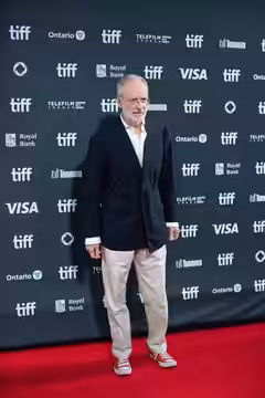 Uberto Pasolini, director of the film 'The Return', at the 2024 Toronto International Film Festival