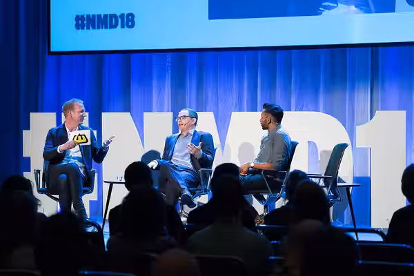 Med Hrishikesh Hirway, Joshua Malina, Torbjørn Røe Isaksen. Moderator: Eirik Bergesen. (2018)