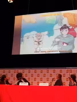 Conference at Japan Expo, Paris. (2012)