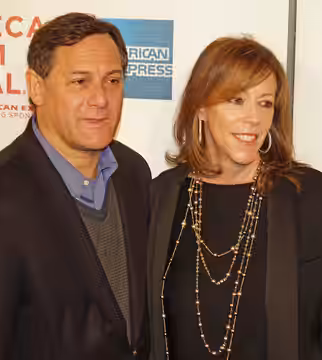 Craig Hatkoff with wife Jane Rosenthal at the Tribeca Film Festival in New York City for the premiere of Speed Racer.