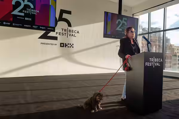 Jane Rosenthal Speaking to the Press at Tribeca 25th (2026)