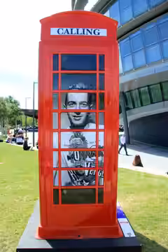 The BT Artbox Story The good old British phone box was designed by Sir Giles Gilbert Scott to commemorate King George V's Silver Jubilee. This year we’ve got a  (2012)