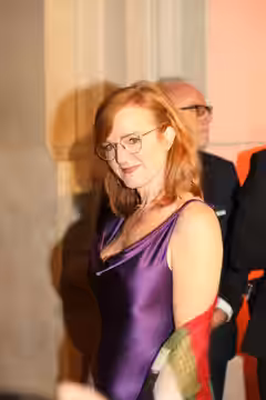 Nina Petri beim Hessischen Film- und Kinopreis 2017