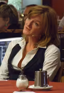 Nina Petri, German actress, 2009 in Frankfurt am Main