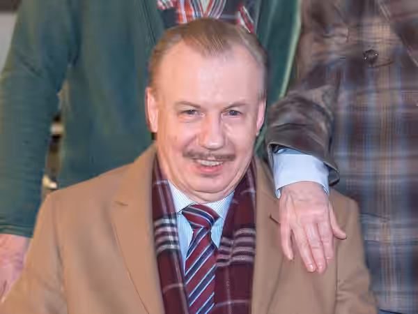 Dreharbeiten zu „Schnitzel XXL“ Foto: Ludger Pistor (Rolle: Ex-Herrenausstatter Wolfgang (2018)