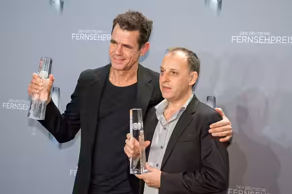 Deutscher Fernsehpreis 2018 - Tom Tykwer und Johnny Klimek (beste Musik)