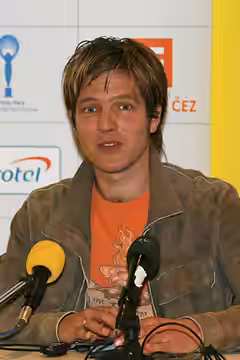 Thomas Vinterberg at 40th Karlovy Vary International Film Festival. (2005)