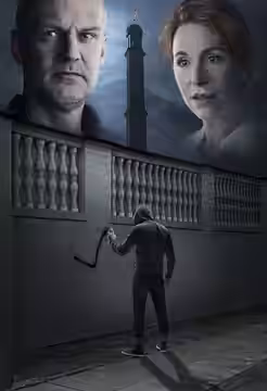Troels Lyby and Ann Eleonora Jørgensen in the Copenhagen theater Folketeatret's production of the play "Vrede" (Fury) by Joanna Murray-Smith. (2015)