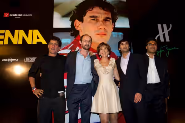 Antônio Pinto (Trilha Sonora), James Gay-Reels (Produção), Viviane Senna, Asif Kapadia (Direção) e Manish Pandey (Roteiro). (Foto: Carina Zaratin) (2010)