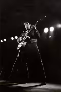 American musician Jonathan Richman, live in Tokyo, circa November 1990. "In November [1990] Jonathan went to Japan for the first time, where he was overjoyed at