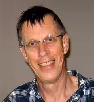 Bruce Spence taking a break during an ADR session (2008)