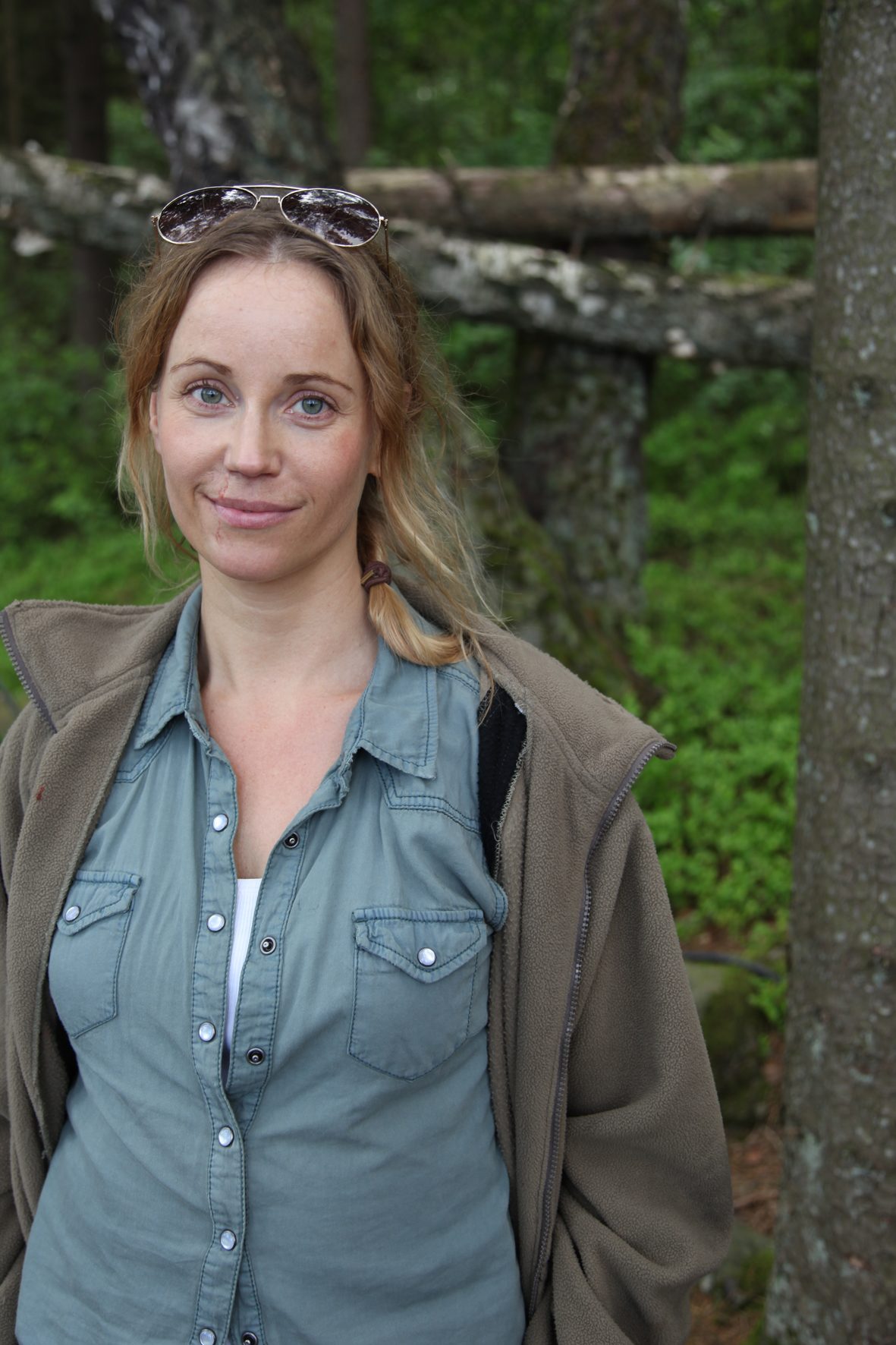 Swedish actress Sofia Helin. (2012)