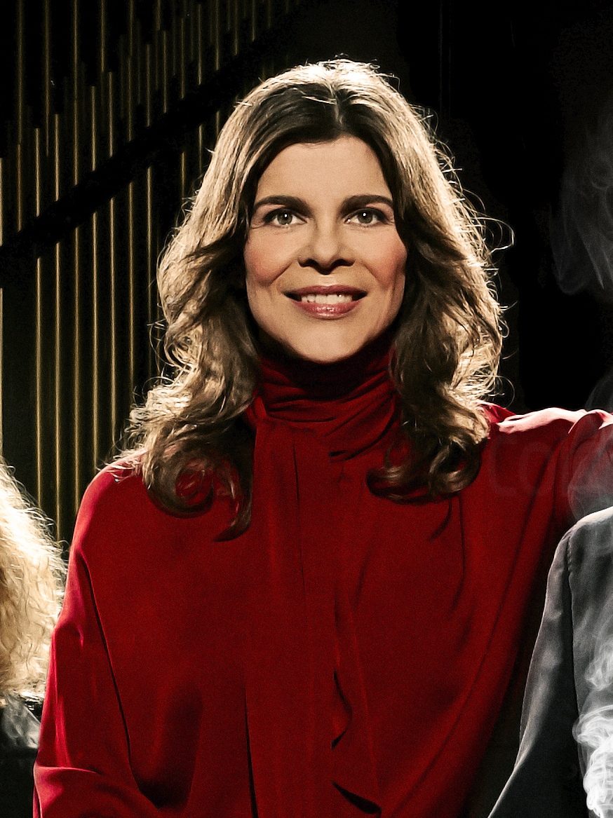 Ellen Hillingsø in the Copenhagen theater Folketeatret's production of the play "Liva" about the actress Liva Weel. (2017)