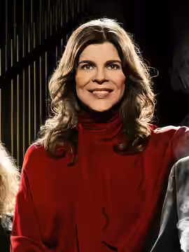 Ellen Hillingsø in the Copenhagen theater Folketeatret's production of the play "Liva" about the actress Liva Weel. (2017)