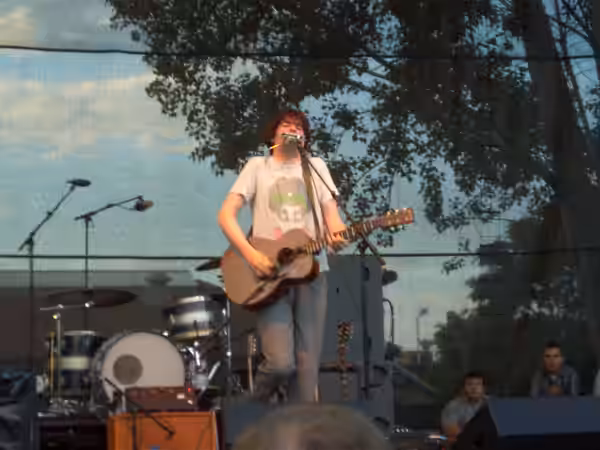 Jon Brion performing at Union Park for the Intonation Music Festival on June 25, 2006 in Chicago, Illinois.