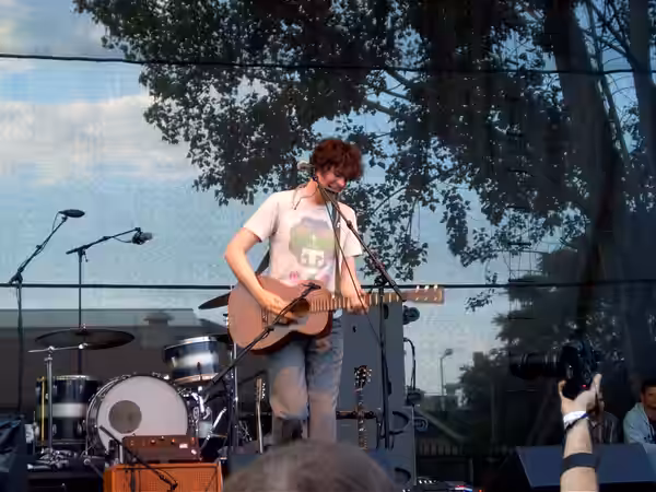 Jon Brion performing at Union Park for the Intonation Music Festival on June 25, 2006 in Chicago, Illinois.