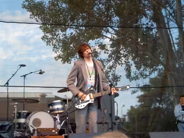 Jon Brion performing at Union Park for the Intonation Music Festival on June 25, 2006 in Chicago, Illinois.