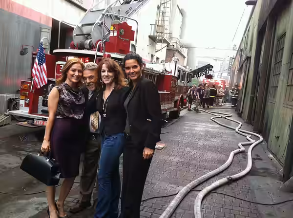Sasha Alexander, Bruce McGill, Janet Tamaro and Angie Harmon (2011)