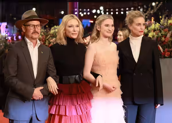 Todd Field, Cate Blanchett, Sophie Kauer and Nina Hoss at Berlinale 2023