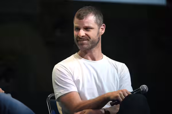 Matt Stone speaking at the 2016 San Diego Comic Con International, for "South Park: Season 20", at the San Diego Convention Center in San Diego, California. Ple