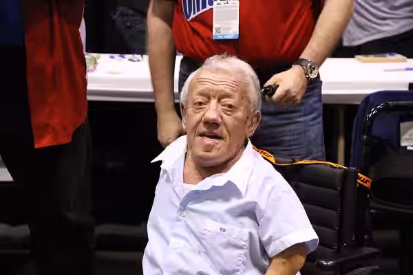 Kenny Baker at Star Wars Celebration VI (2012)