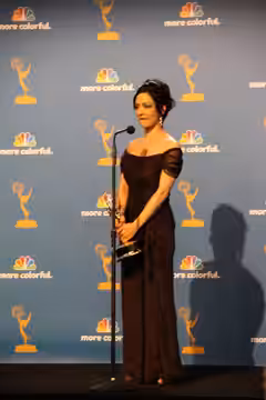 Archie Panjabi wins Emmy for OUTSTANDING SUPPORTING ACTRESS IN A DRAMA SERIES in CBS' 'The Good Wife' (2010)