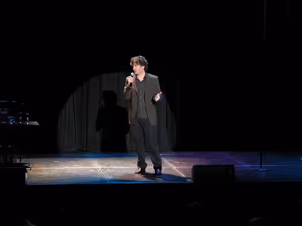 Dylan Moran from Black Books during the Comedy Festival at Melbourne Town Hall. (2006)