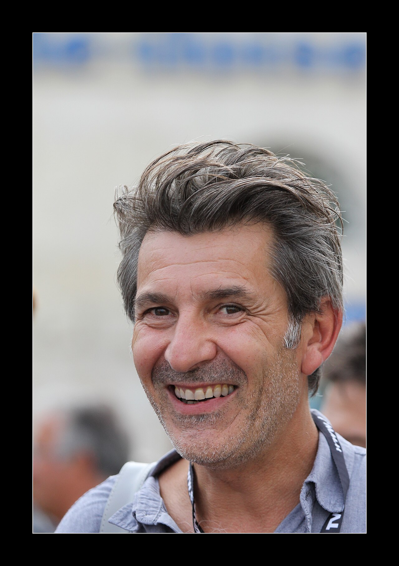 L' Acteur Fred Bianconi au Festival de la Fiction TV à La Rochelle en 2015