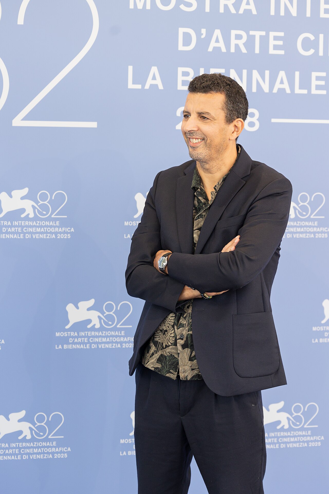 Samir Guesmi, director and actor, at 82nd Venice International Film Festival in Venice, Italy for the film grand ciel. (2025)